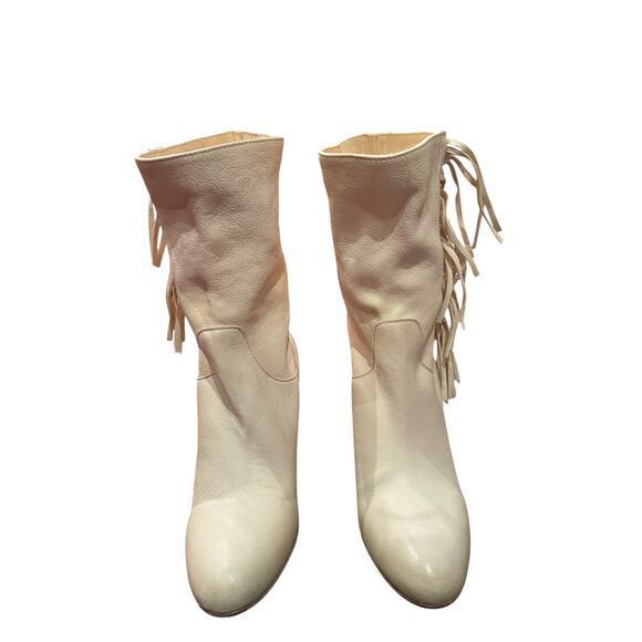 NWOB Free People Wild Rose Slouch Boot, Bone, Sz 39 - Picture 2 of 6